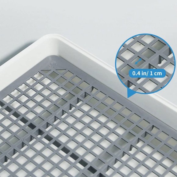 Guinea Pig Rabbit Litter Pan for Cage Bed Large Pet Toilet Pee Trainer New - Picture 5 of 11